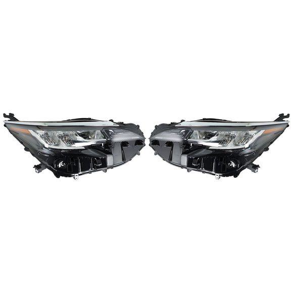 2021-2022 Toyota Sienna LE XLE Conjunto de farol LED esquerdo + direito LED 81110-08100 81150-08100