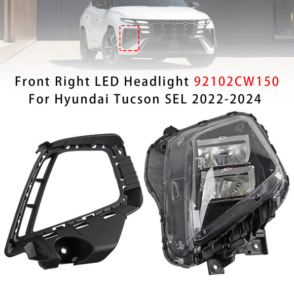 2022-2024 Hyundai Tucson Sel farol dianteiro esquerdo + direito
