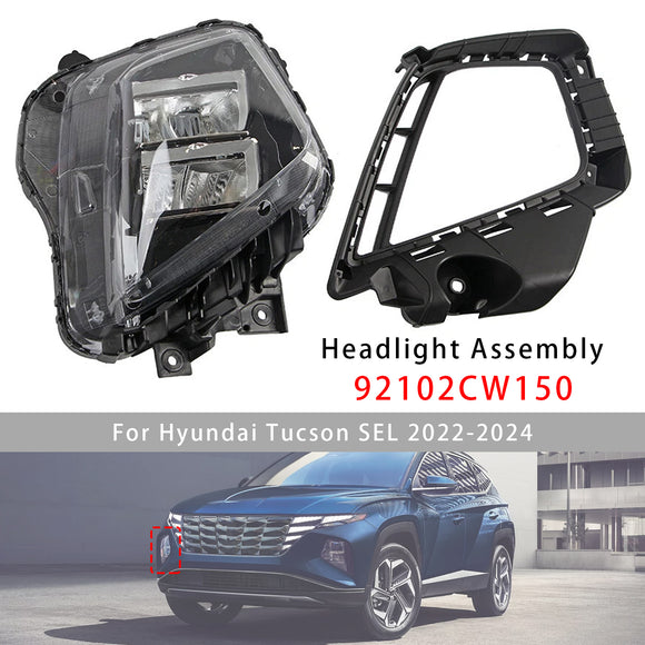 2022-2024 Hyundai Tucson Sel farol dianteiro esquerdo + direito