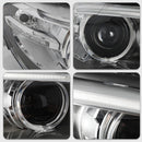 2014-2017 BMW Série 5 F10/F18 sem AFS dianteiro esquerdo + direito farol de xenônio HID sem AFS 63117343905 63117343906-60