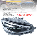 2021-2023 Mercedes-Benz S-Class S580 Vasen+oikea LED-ajovalokokoonpano A2239062905 A2239065004-63