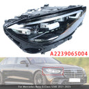 2021-2023 Mercedes-Benz S-Class S580 Vasen+oikea LED-ajovalokokoonpano A2239062905 A2239065004-66