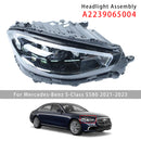 2021-2023 Mercedes-Benz S-Class S580 Vasen+oikea LED-ajovalokokoonpano A2239062905 A2239065004-69
