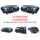 2021-2023 Mercedes-Benz S-Class S580 Vasen+oikea LED-ajovalokokoonpano A2239062905 A2239065004-18