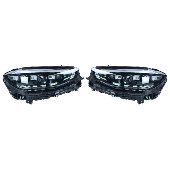 2021-2023 Mercedes-Benz S-Class S580 Vasen+oikea LED-ajovalokokoonpano A2239062905 A2239065004