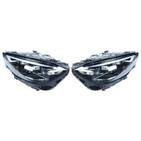 2021-2023 Mercedes-Benz S-Class S580 Vasen+oikea LED-ajovalokokoonpano A2239062905 A2239065004