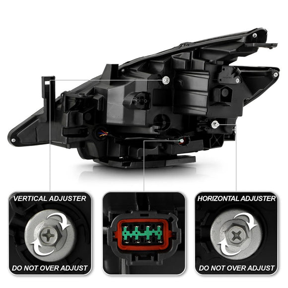 2019-2021 Nissan Murano Esquerda + Direita LED Farol Principal 26060-9UF0D 26010-9UF0D
