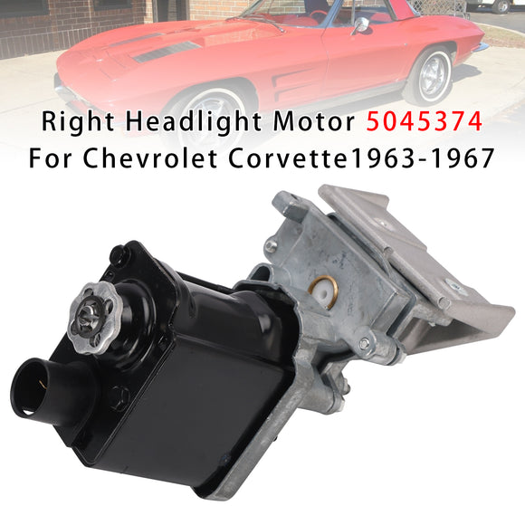 1963-1967 Chevrolet Corvette Left+Right Headlight Motor 4912583 5045375