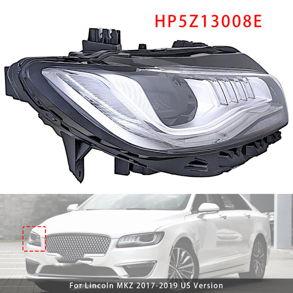 2017–2019 Lincoln MKZ links + rechts LED-Scheinwerfer mit AFS HP5Z13008F HP5Z13008E