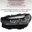 2022–2025 BMW X3 X4 G01 G02 LED-Scheinwerfer links + rechts, Chrom ohne AFS 63115A0E601 63115A0E602-52