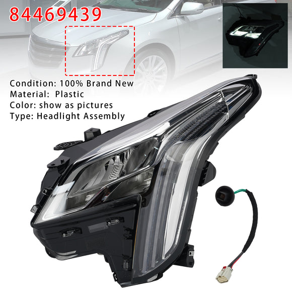 2018–2019 Cadillac XTS Links + Rechts LED-Scheinwerfer 84469439 84469440