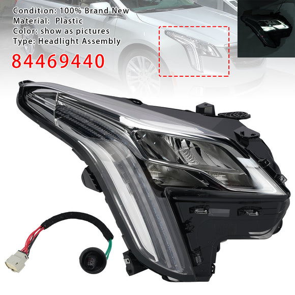 2018–2019 Cadillac XTS Links + Rechts LED-Scheinwerfer 84469439 84469440
