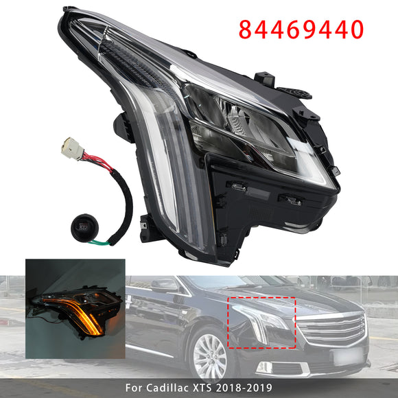 2018–2019 Cadillac XTS Links + Rechts LED-Scheinwerfer 84469439 84469440
