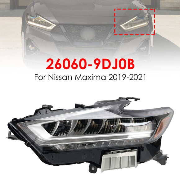 2019-2021 Nissan Maxima koplampmontage 26060-9DJ0B 26010-9DJ0B