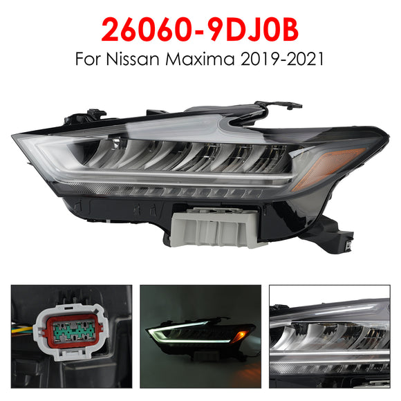 2019-2021 Nissan Maxima koplampmontage 26060-9DJ0B 26010-9DJ0B