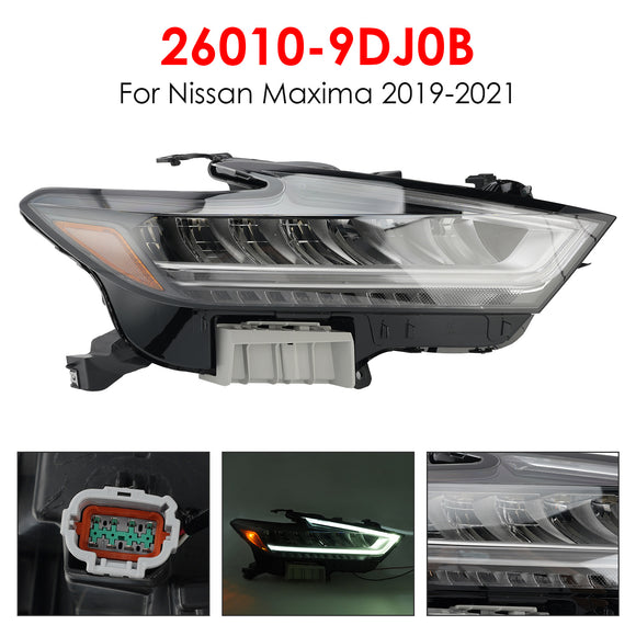 2019-2021 Nissan Maxima koplampmontage 26060-9DJ0B 26010-9DJ0B