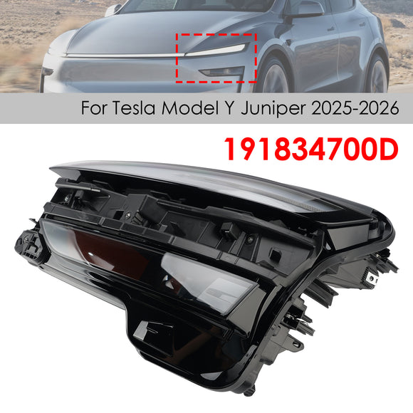 2025-2026 Tesla Modelo Y Conjunto de faro izquierdo+derecho 191834700D 191834800