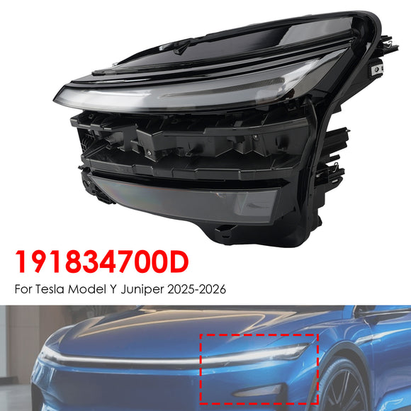 2025-2026 Tesla Modelo Y Conjunto de faro izquierdo+derecho 191834700D 191834800
