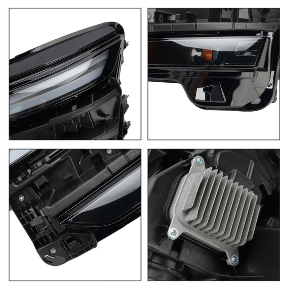 2025-2026 Tesla Modelo Y Conjunto de faro izquierdo+derecho 191834700D 191834800