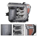 2020-2023 GMC Sierra 2500 3500 HD Conjunto de faros delanteros LED izquierdo+derecho 86788463 86788464-34