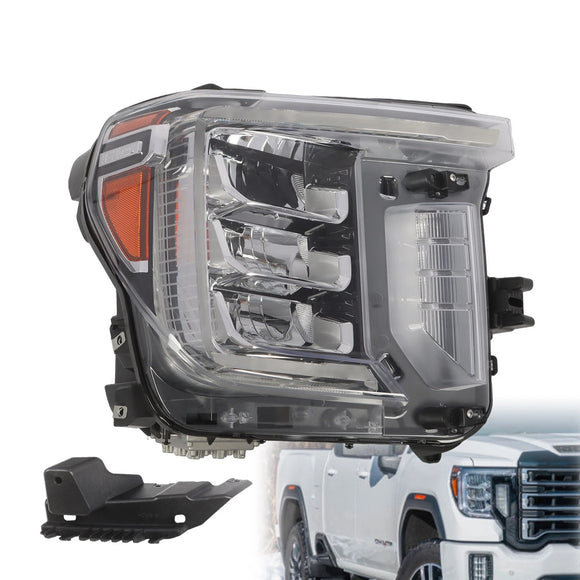2020-2023 GMC Sierra 2500 3500 HD Conjunto de faros delanteros LED izquierdo+derecho 86788463 86788464