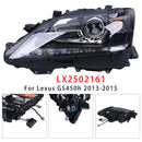 2013-2015 Lexus GS350 GS450h Links + Rechts HID LED-koplamp zonder AFS LX2502161 LX2503161-56