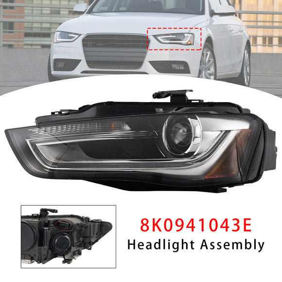 2013-2016 Audi A4 S4 Left+Right Xenon/HID Headlight w/o AFS 8K0941043E 8K0941044E