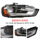 2013-2016 Audi A4 S4 Left+Right Xenon/HID Headlight w/o AFS 8K0941043E 8K0941044E-40