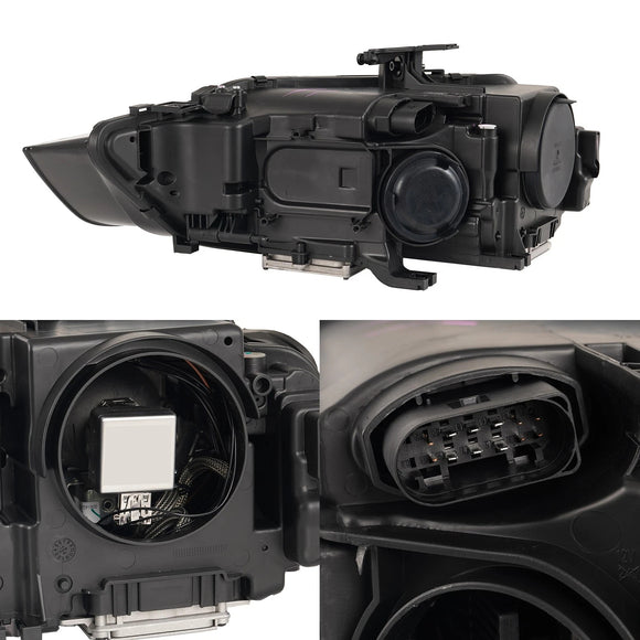 2013-2016 Audi A4 S4 Left+Right Xenon/HID Headlight w/o AFS 8K0941043E 8K0941044E