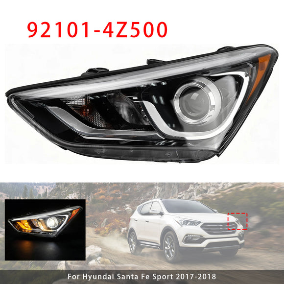 2017–2018 Hyundai Santa Fe Sport links + rechts Halogenscheinwerfer 92101-4Z500 92102-4Z500