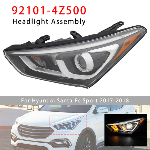 2017–2018 Hyundai Santa Fe Sport links + rechts Halogenscheinwerfer 92101-4Z500 92102-4Z500