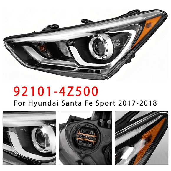 2017–2018 Hyundai Santa Fe Sport links + rechts Halogenscheinwerfer 92101-4Z500 92102-4Z500