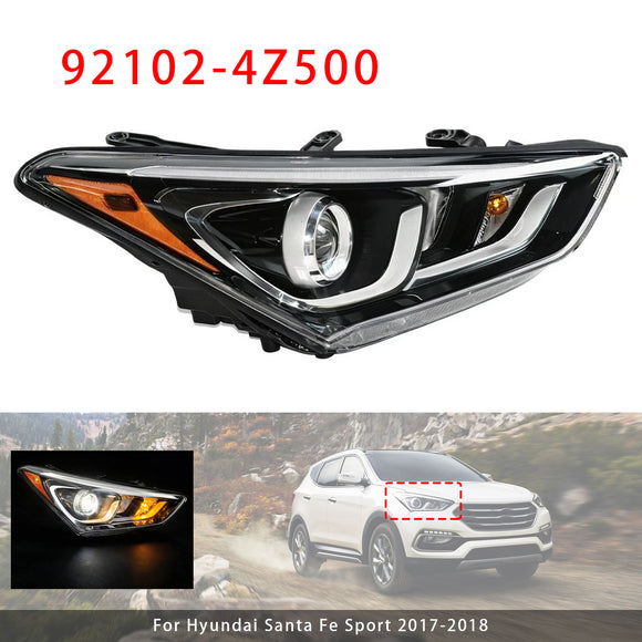 2017–2018 Hyundai Santa Fe Sport links + rechts Halogenscheinwerfer 92101-4Z500 92102-4Z500