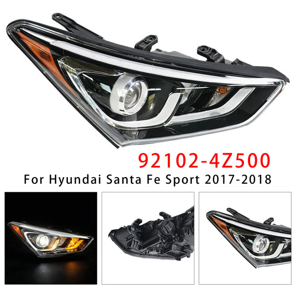 2017–2018 Hyundai Santa Fe Sport links + rechts Halogenscheinwerfer 92101-4Z500 92102-4Z500
