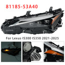 2021-2025 Lexus IS300 IS350 Faro triple izquierdo + derecho 81185-53A40 8114553A40-19