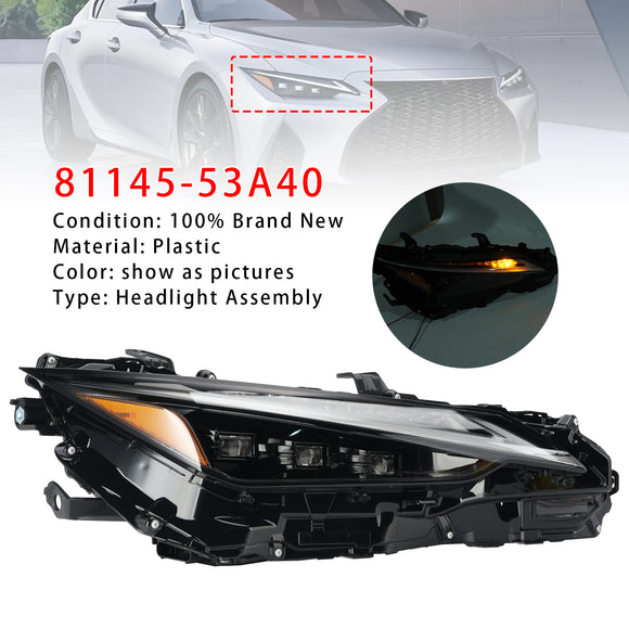 2021-2025 Lexus IS300 IS350 Faro triple izquierdo + derecho 81185-53A40 8114553A40
