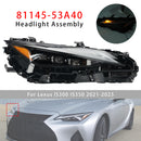 2021-2025 Lexus IS300 IS350 Faro triple izquierdo + derecho 81185-53A40 8114553A40-36
