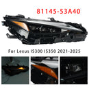 2021-2025 Lexus IS300 IS350 Faro triple izquierdo + derecho 81185-53A40 8114553A40-37