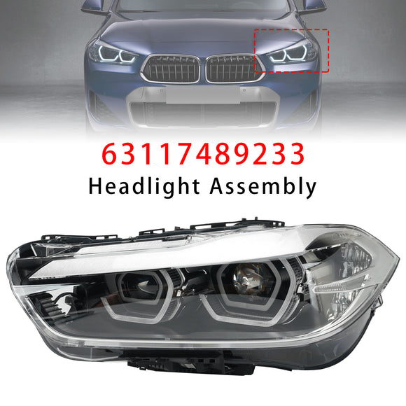 2018-2021 BMW X2 F39 Conjunto de faros LED 63117489233 63117489234