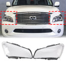 2011-2014 INFINITI QX56/QX80 US 2 pezzi copriobiettivo faro anteriore-1