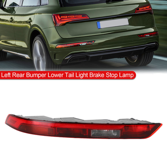 2018-2021 Audi Q5 Links + Rechts Paar Achterbumper Onderste Achterlicht Rem Stoplicht 80A945069A 80A945070A