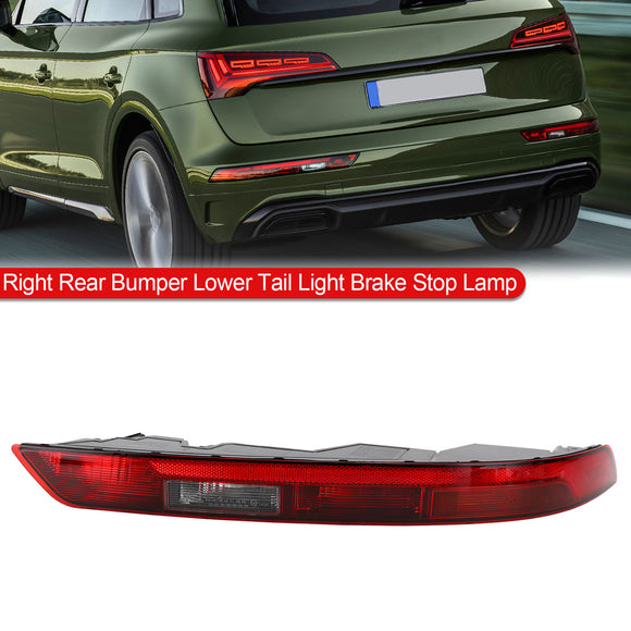 2018-2021 Audi Q5 Links + Rechts Paar Achterbumper Onderste Achterlicht Rem Stoplicht 80A945069A 80A945070A