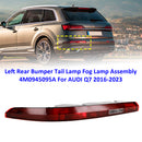 2016–2023 AUDI Q7 Links + Rechts Heckstoßstange Rückleuchte Nebelscheinwerferbaugruppe 4M0945095A 4M0945096A-30