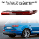 2016–2023 AUDI Q7 Links + Rechts Heckstoßstange Rückleuchte Nebelscheinwerferbaugruppe 4M0945095A 4M0945096A-55