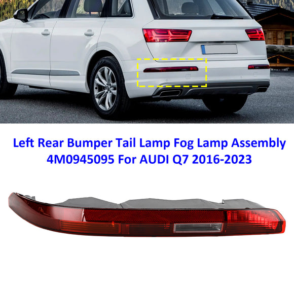 Ensemble de feux antibrouillard pour pare-choc arrière gauche et droit, 4M0945095 4M0945096, pour AUDI Q7 2016 – 2023