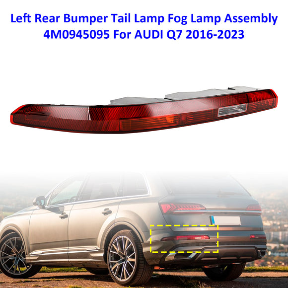 Ensemble de feux antibrouillard pour pare-choc arrière gauche et droit, 4M0945095 4M0945096, pour AUDI Q7 2016 – 2023