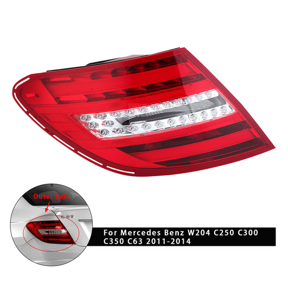Mercedes-Benz 2011-2014 W204 C250 C300 C350 C63 Achterlicht links en rechts 2049060603 2049060604