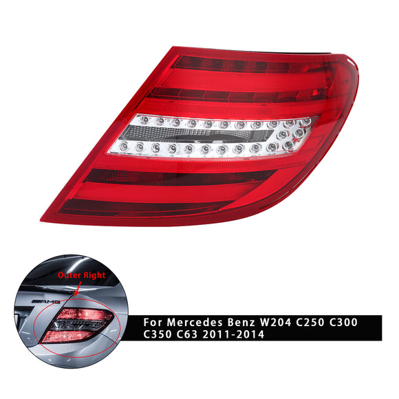 Mercedes-Benz 2011-2014 W204 C250 C300 C350 C63 Achterlicht links en rechts 2049060603 2049060604