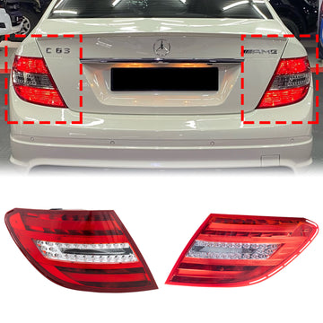 Mercedes-Benz 2011-2014 W204 C250 C300 C350 C63 Achterlicht links en rechts 2049060603 2049060604