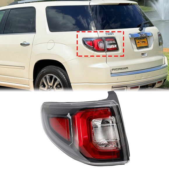 2013-2016 GMC Acadia SL/SLE/SLT/Denali Fanale posteriore sinistro+destro Lampada luce freno 84051375 84051376